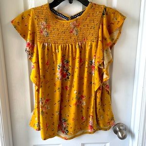 Xhilaration- Large- Yellow Top